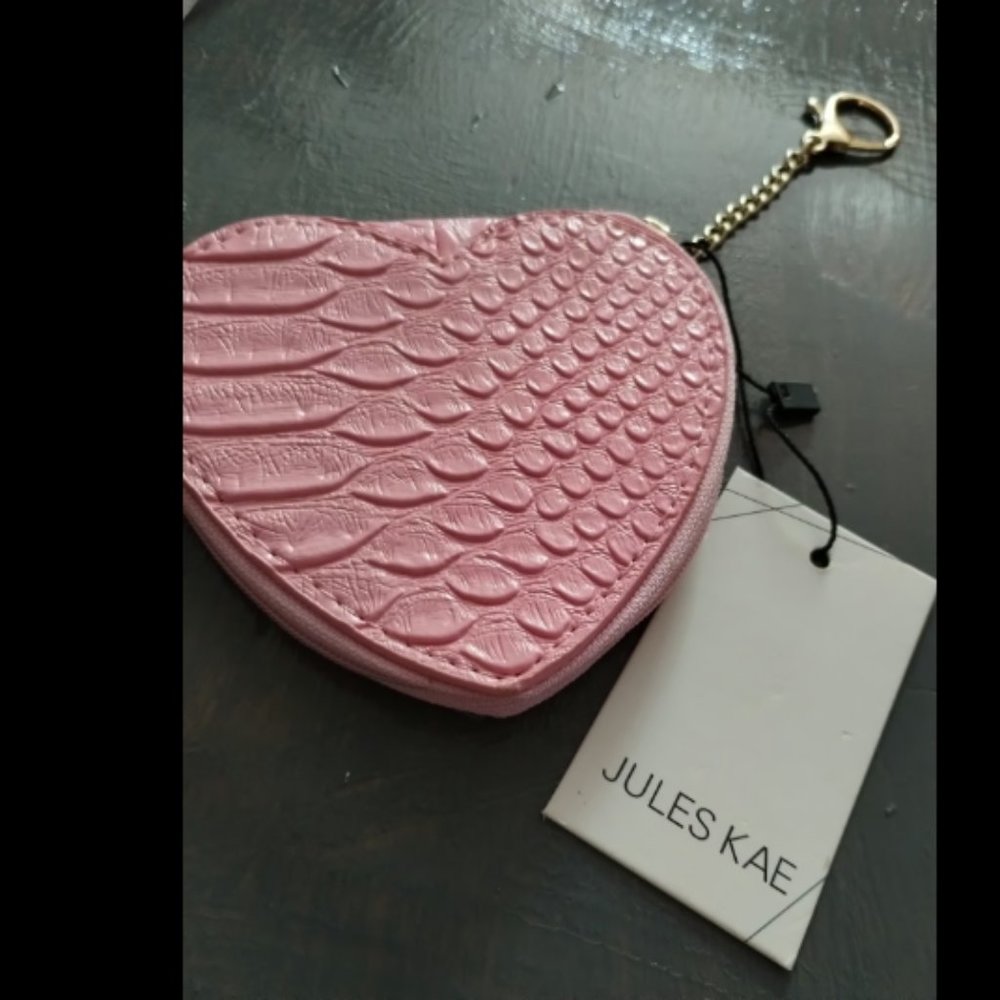 Heart coin bag